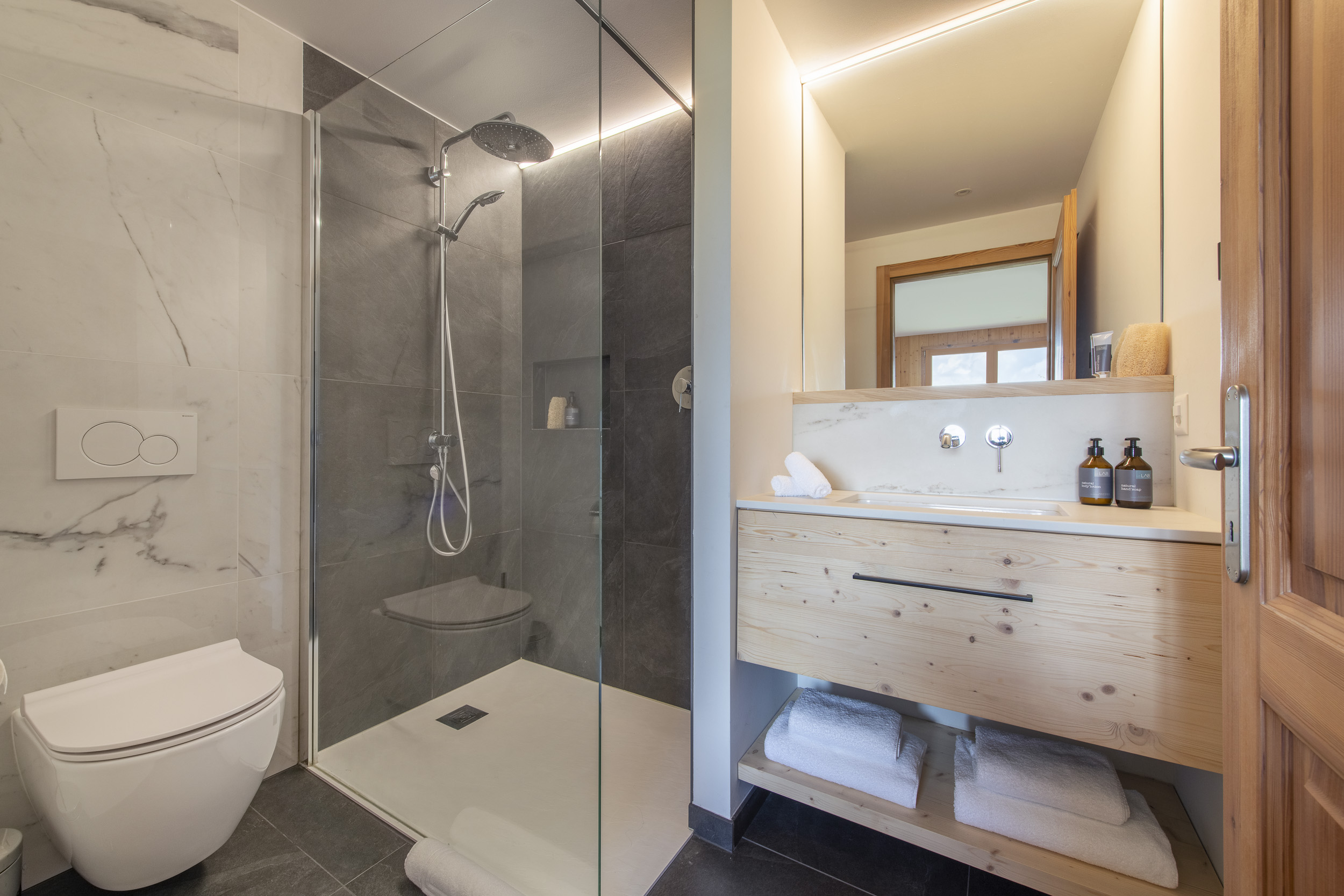 Bathroom at Chalet La Chance